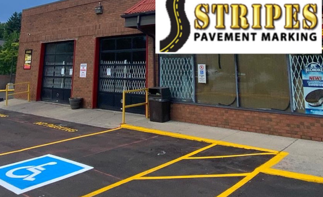 Photo of Stripes Pavement Marking