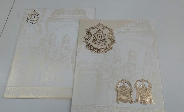 Photo of Golden Card Creation
