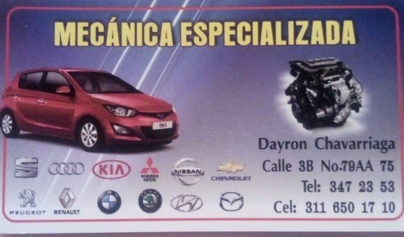 Foto de taller automotriz auto chava