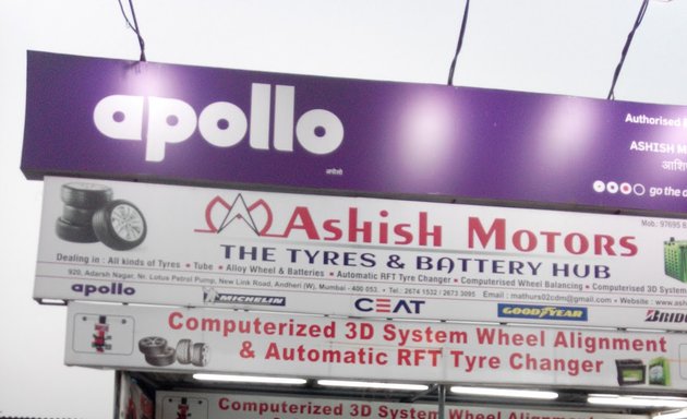 Photo of Ashish Motors - Tyre Shop in Lokhandwala | car Battery Shop Lokhandwala | car Garage Andheri