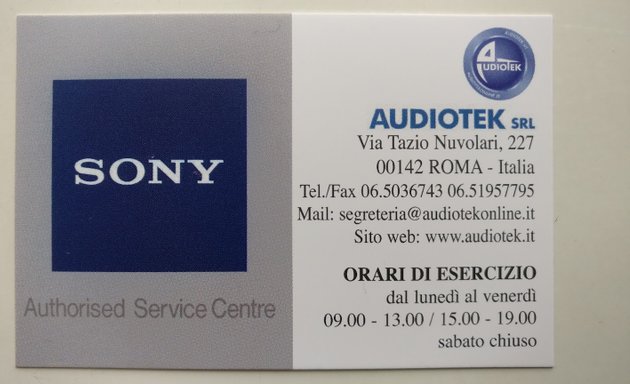 foto Audiotek S.r.l.