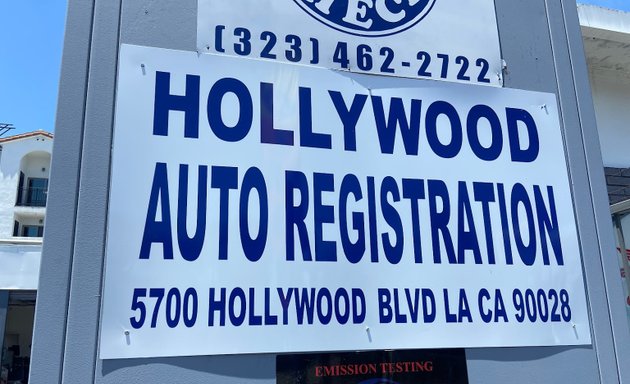 Photo of Hollywood auto registration DMV services