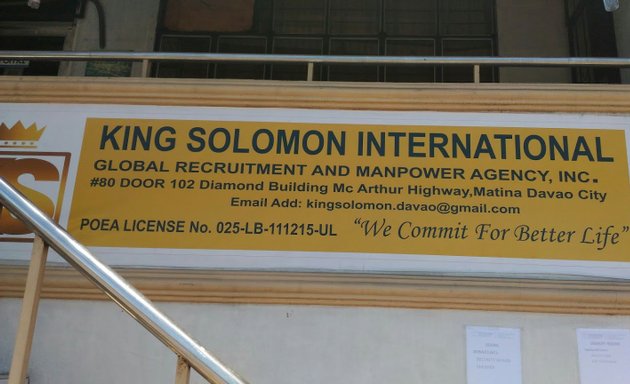 Photo of King Solomon International