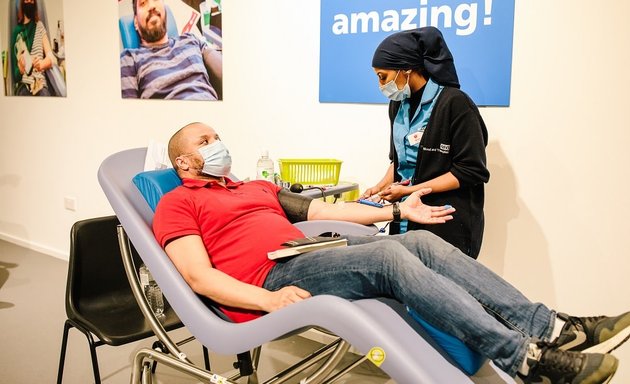 Photo of NHS Blood Donor Centre