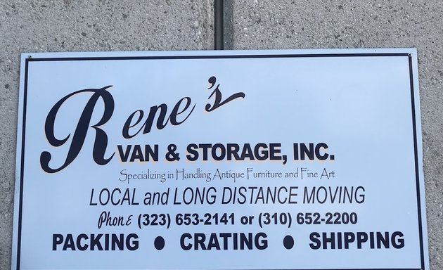 Photo of Rene's Van & Storage Inc