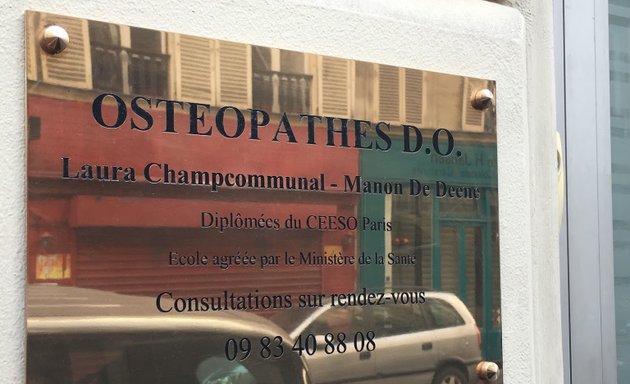 Photo de Laura Champcommunal - Ostéopathe Paris 9