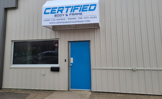 Photo of Certified Body & Frame
