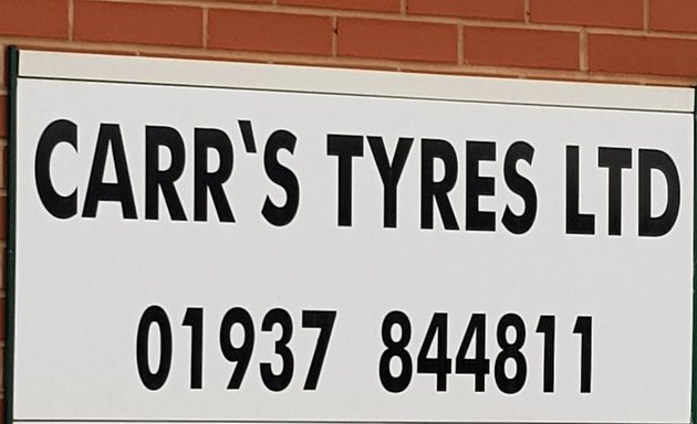 Photo of Carr's Tyres Limited