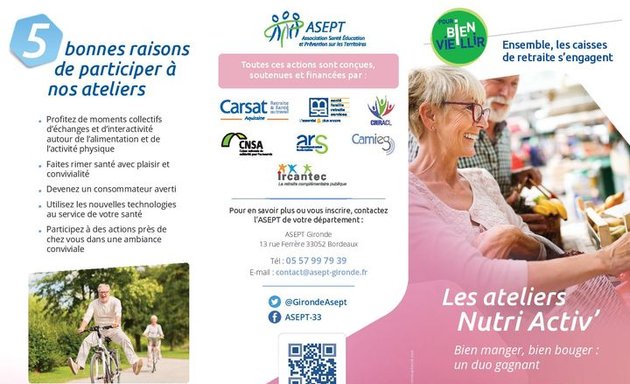 Photo de ASEPT - Association Santé Education et Prévention sur les Territoires