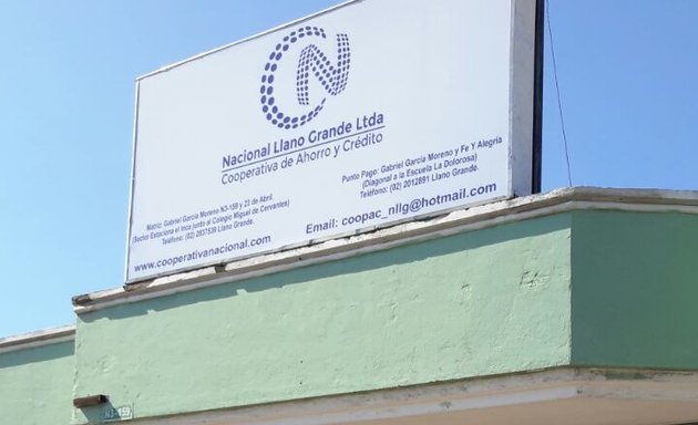 Foto de Cooperativa de Ahorro y Crédito Nacional Llano Grande Ltda