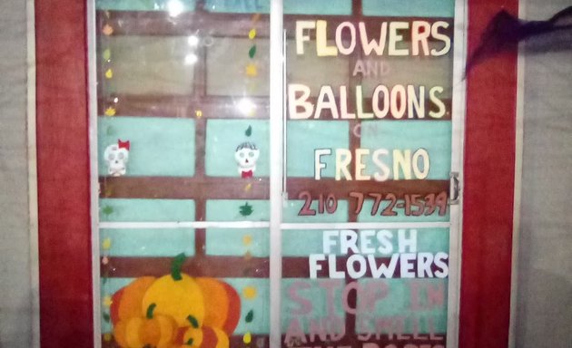 Photo of Flowers and Balloons on Fresno
