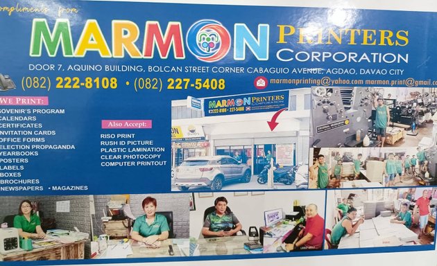 Photo of Marmon Printers Corporation
