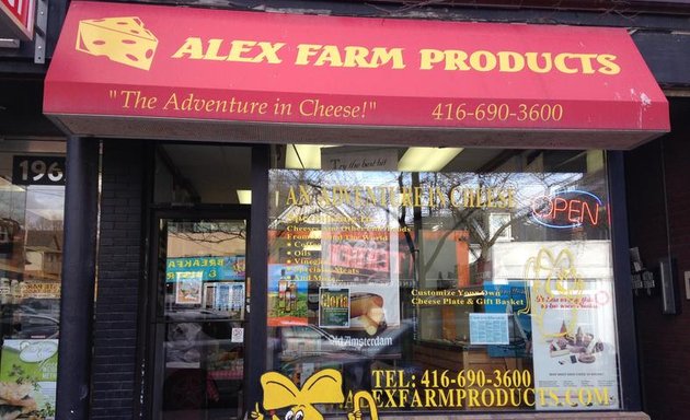 Photo of Alex Farm Products on the Beach