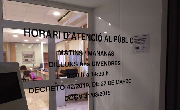 Foto de Direcció Territorial De Sanitat Valencia