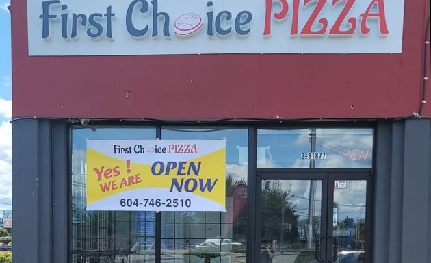 Photo of First Choice Pizza Abbotsford