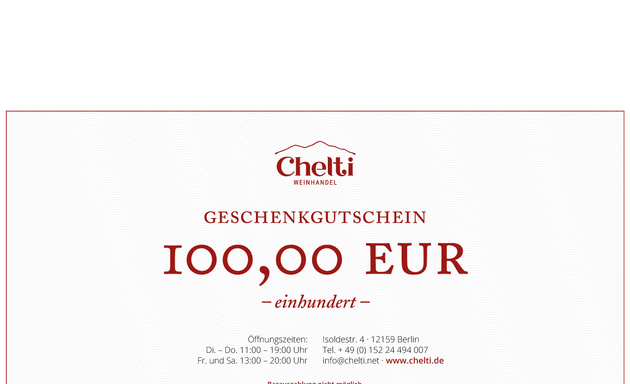 Foto von Chelti GmbH Family Winery