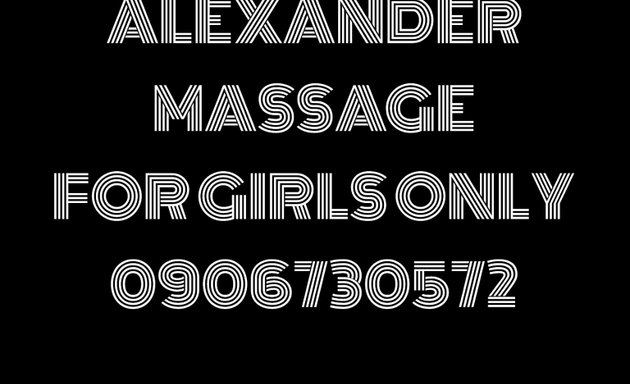 Photo of Alexander Outdoor Massage service For girls Only