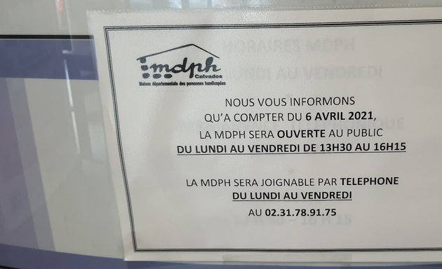 Photo de MDPH - Maison Départementale des Personnes Handicapées du Calvados