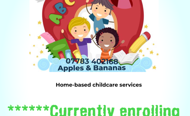 Photo of Apples & Bananas Childcare Ltd