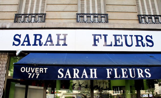 Photo de Sarah Fleurs