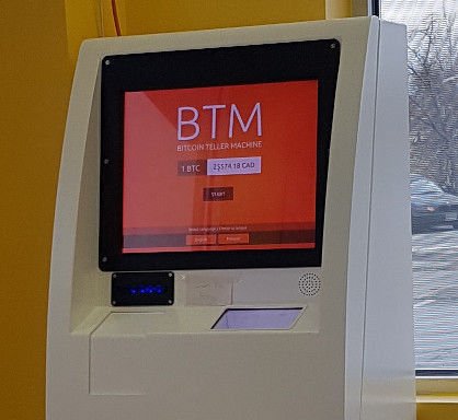 Photo of Bitcoin atm