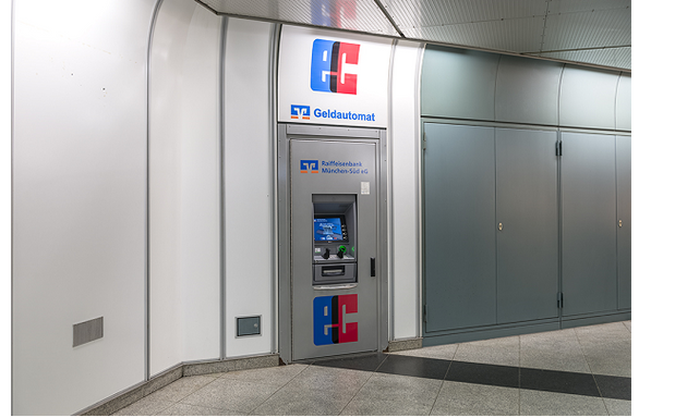 Foto von Geldautomat Raiffeisenbank München Süd eG