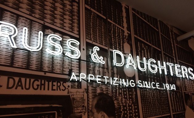Photo of Russ & Daughters at the Jewish Museum