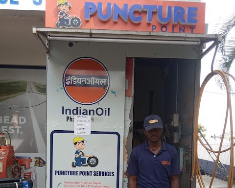 Photo of ioc Puncture Man( Tyre Shop ) Near Matha Petrolpump