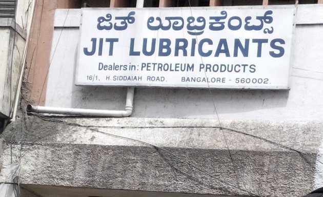 Photo of Jit Lubricants