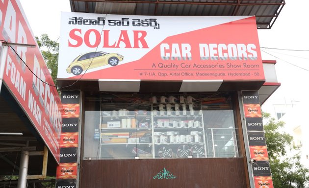 Photo of Solar Car Decors