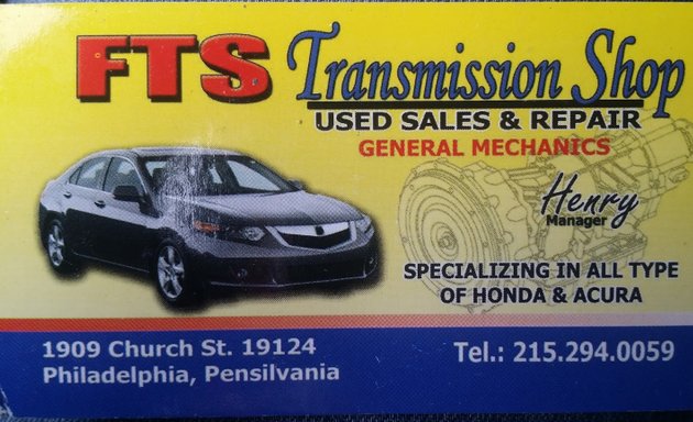 Photo of FTS Transmission Shop & General Mechanics