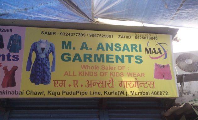 Photo of M.A. Ansari Garments