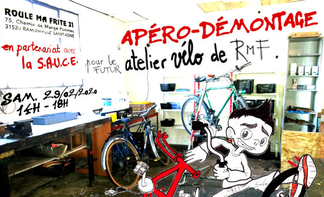 Photo de ZINC - Atelier vélo / Répartion informatique