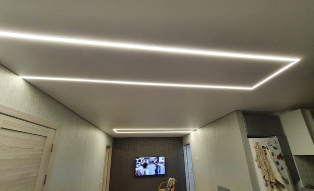 Photo of ECO ceiling solution. Stretch Ceiling In London.