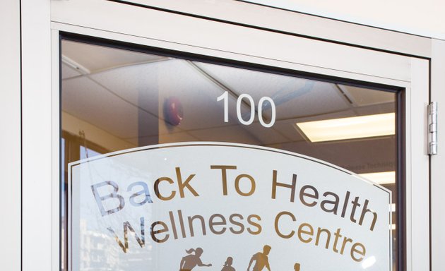 Photo of Back to Health Wellness Centre