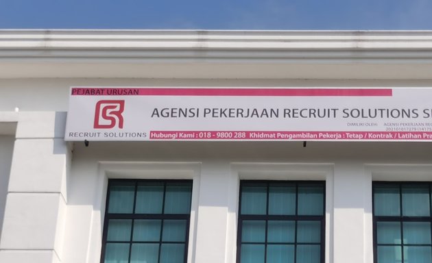 Photo of Agensi Pekerjaan Recruit Solutions Sdn. Bhd.