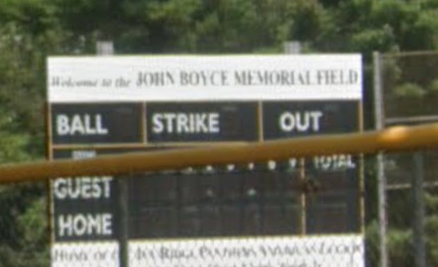 Photo of John Boyce Memorial field