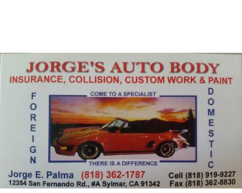 Photo of Jorge's Auto Body Shop