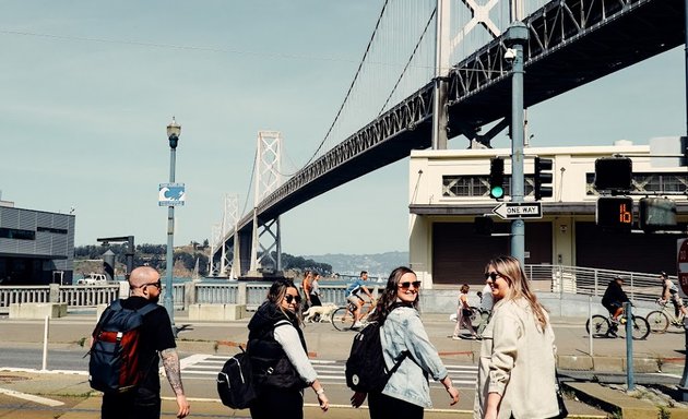 Photo of Bay bridge from Harrison St