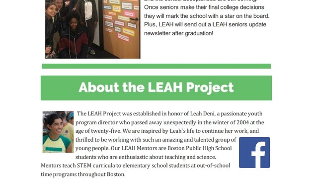 Photo of The LEAH Project
