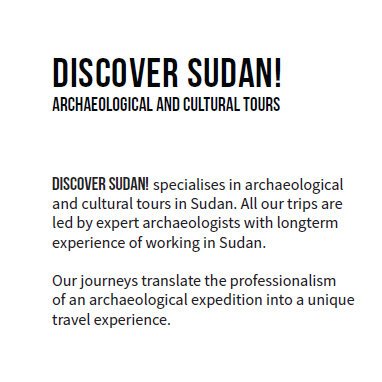 Foto von Discover Sudan! Archaeological and Cultural Tours UG (haftungsbeschränkt)