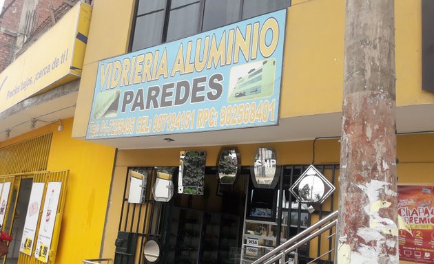 Foto de Vidriera Aluminio Paredes