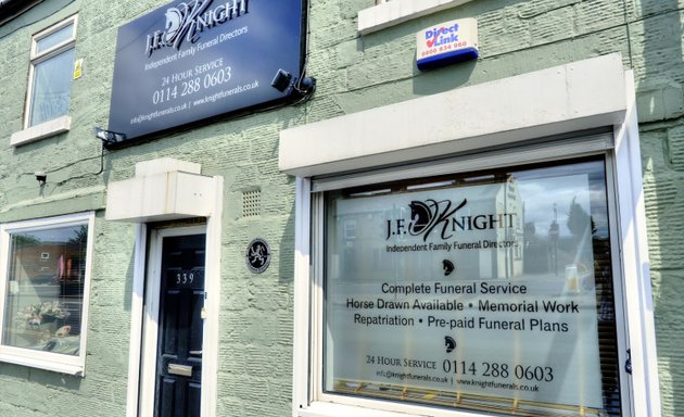 Photo of J F Knight Independent Family Funeral Directors