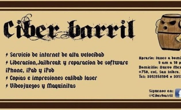 Foto de Ciber barril