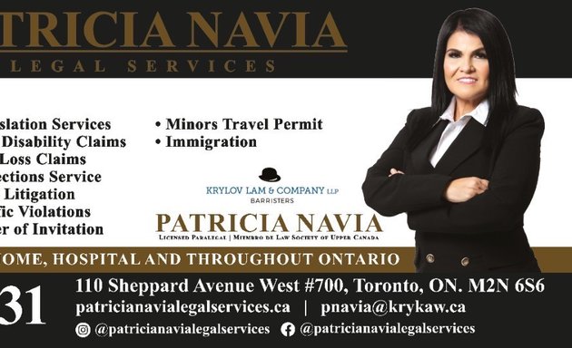Photo of Patricia Navia Legal Services