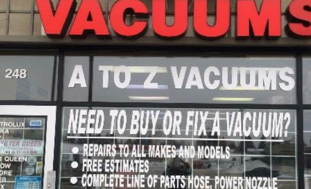 Photo of a to z Vacuum Repair Shop ne Calgary