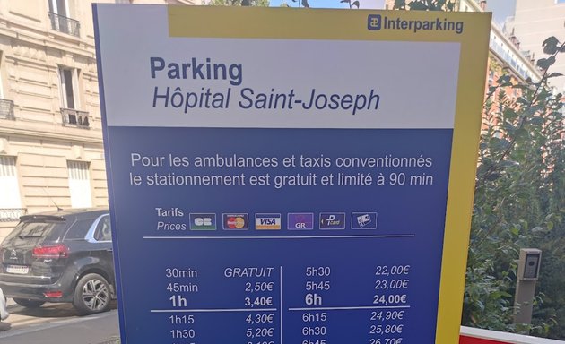 Photo de Parking Hôpital Saint-Joseph