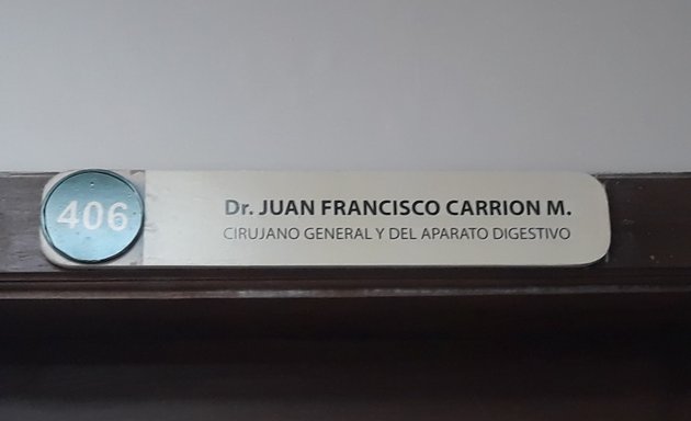 Foto de Dr. Juan Francisco Carrion M.