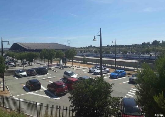 Photo de Parking gare d'Aix-en-Provence TGV P8 - EFFIA