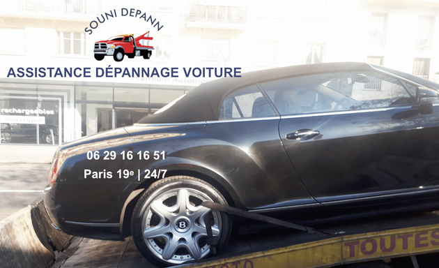 Photo de Assistance Dépannage Automobile - Remorquage sous-sol - Changement de batterie - Enlèvement d'épave - pneu | Paris 24/7